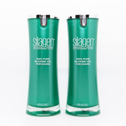 Silagen 100% pure silicone gel twin pack - 60 gm total