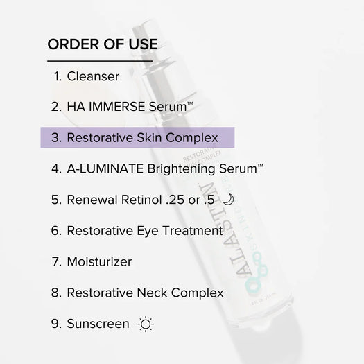 Restorative Skin Complex with Next Generation TriHex Technology™