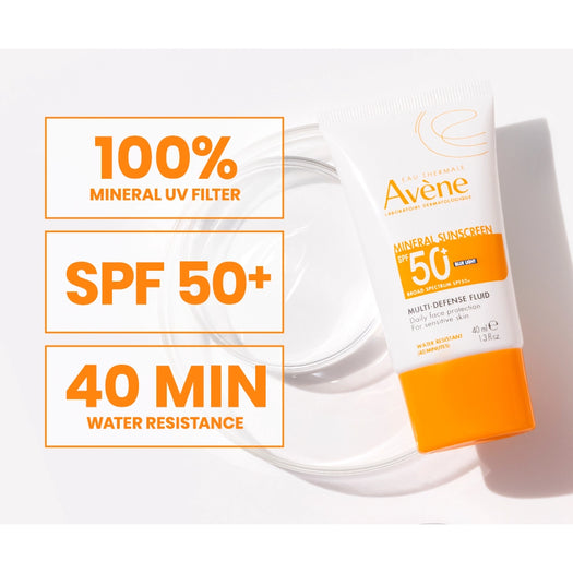 Mineral Sunscreen Multi-Defense Fluid SPF 50+