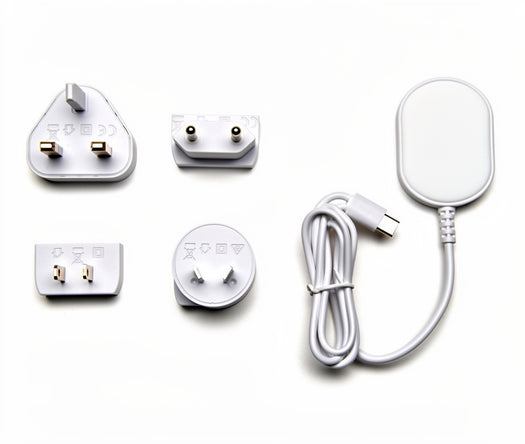 Omnilux Replacement Wall Charger and Adapters for Omnilux Contour/ Men's/ Clear Masks